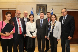 Knesset speaker to Bundestag members: ”Million and a half Gazans suffer because of Hamas”